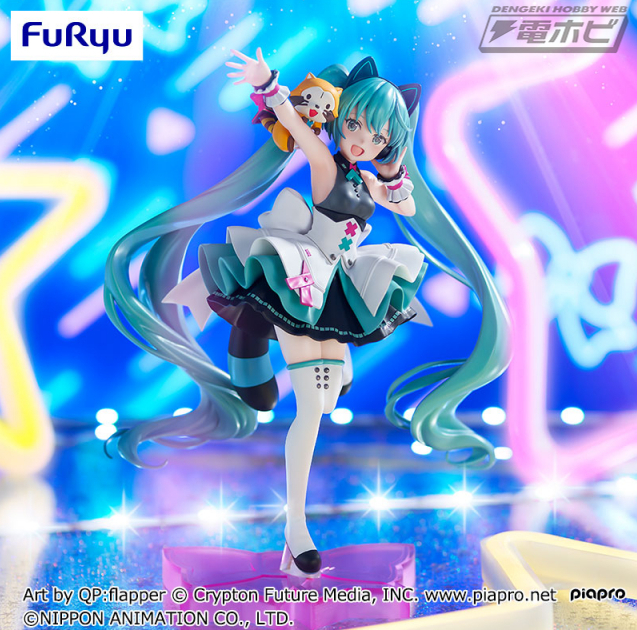 初音ミク×ラスカルが夢のコラボ！サイバーフューチャーな姿でプライズ