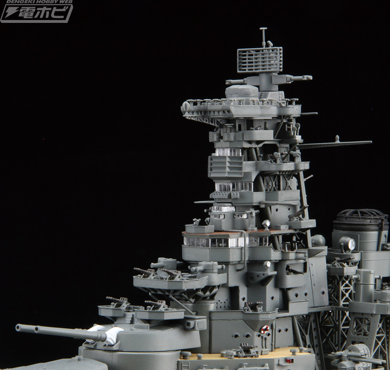 戦艦「榛名」の“艦橋だけ”を1/350のビッグスケールでフジミ模型が