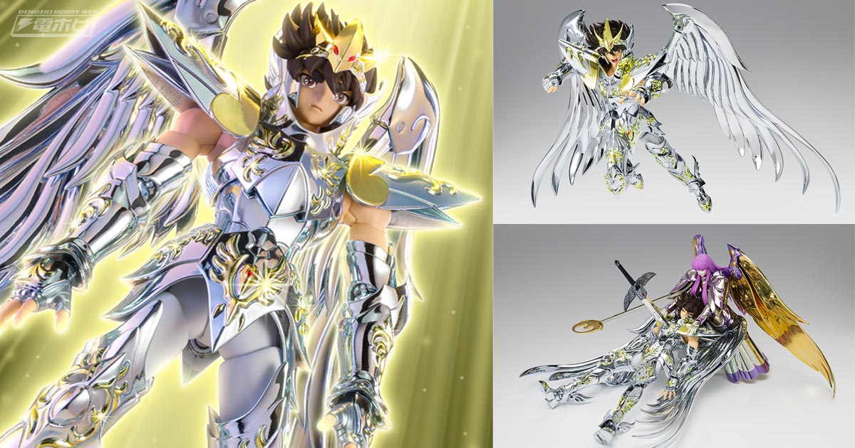 聖闘士星矢』ペガサス星矢（神聖衣）が聖闘士聖衣神話EXでフィギュア化
