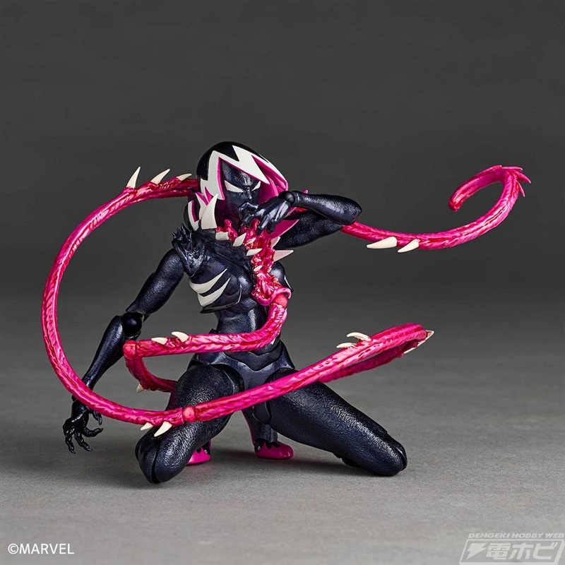 シンビオートに寄生された姿！『スパイダーグウェン』グウェノムが