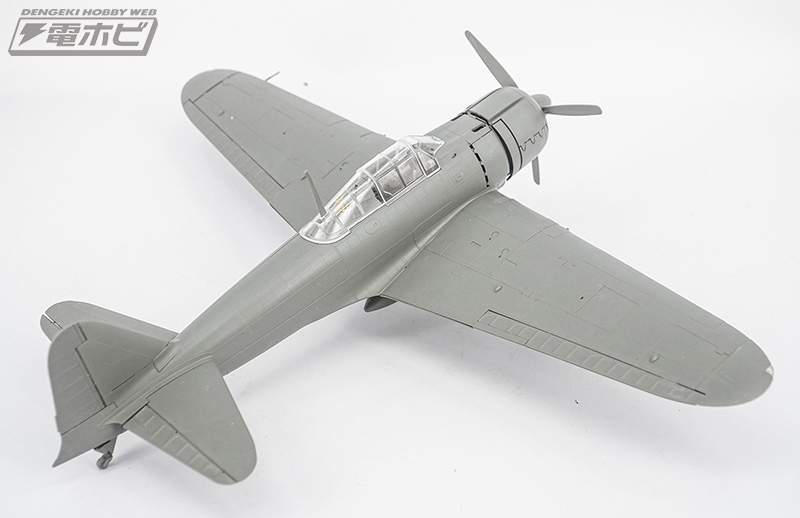 ボーダーモデルから「零式艦上戦闘機」の完全新金型1/35スケールキット