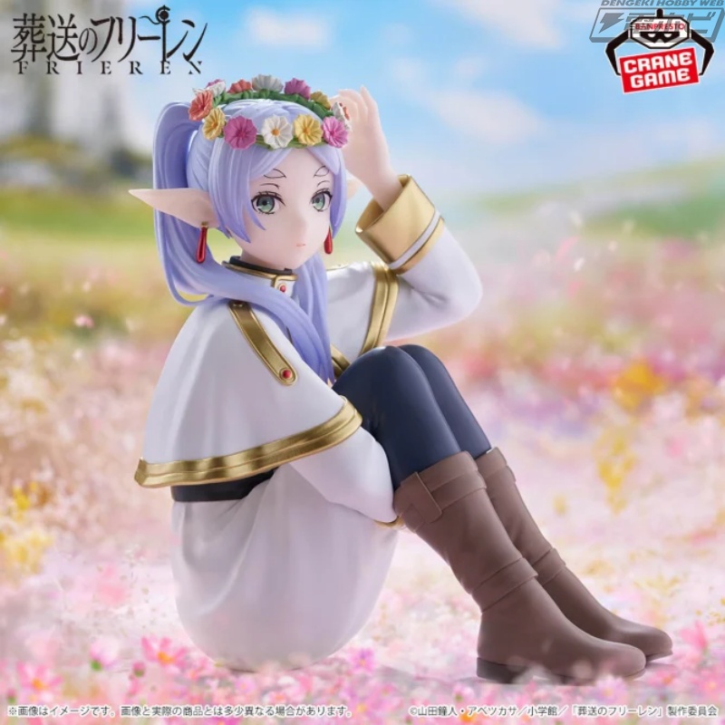 花冠に手を添えた、対になるポージングで立体化！『葬送のフリーレン