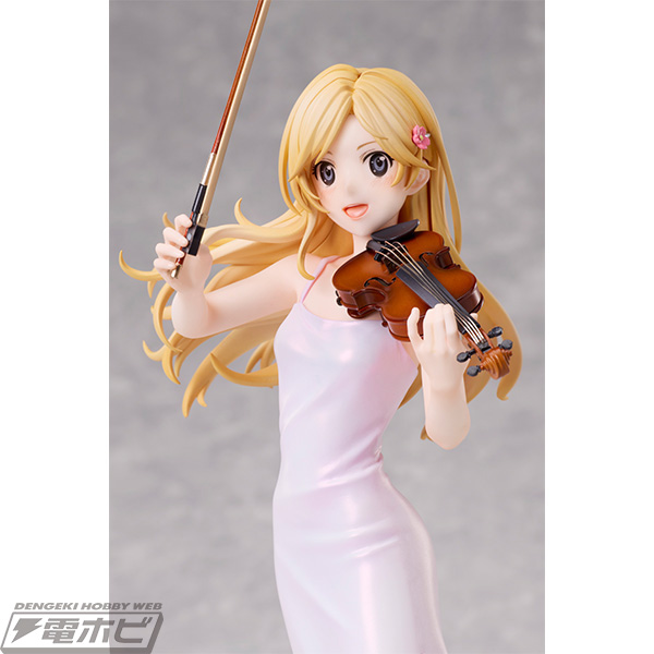四月は君の嘘』宮園かをりがドレス姿でフィギュア化！流れるような髪や