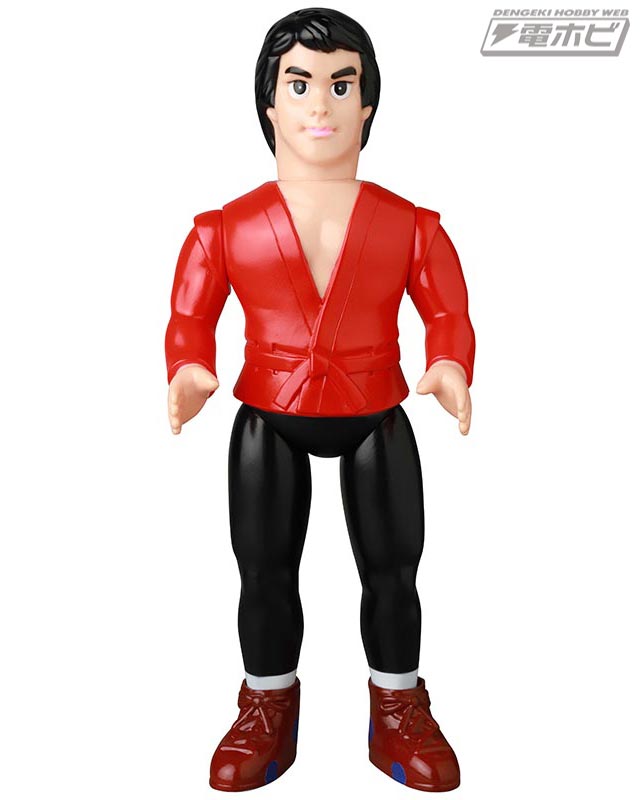 レトロテイストのソフビモデル「SFS」に佐山サトルが参戦！サンボ技術