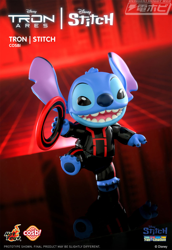スティッチが『トロン』の光り輝くデジタル兵士に！ホットトイズ25周年
