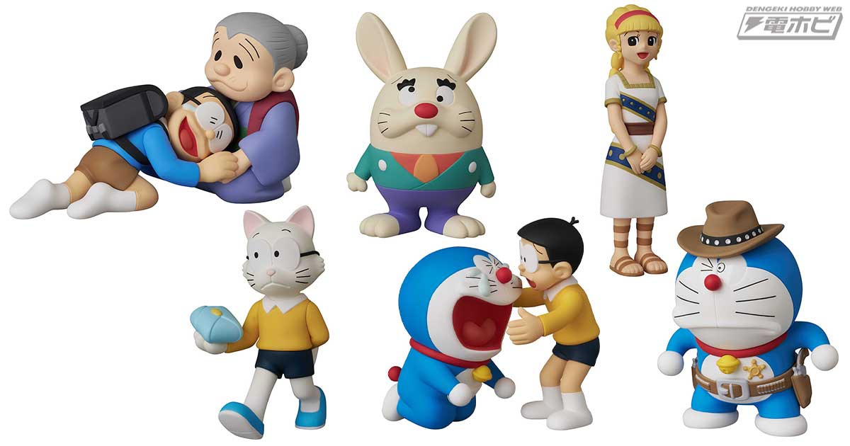 ドラえもん』やSF短編から厳選！メディコム・トイの完成品フィギュア