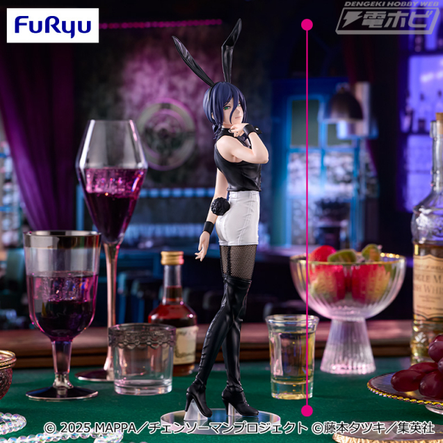 劇場版『チェンソーマン レゼ篇』よりレゼがバニーガール姿でプライズ