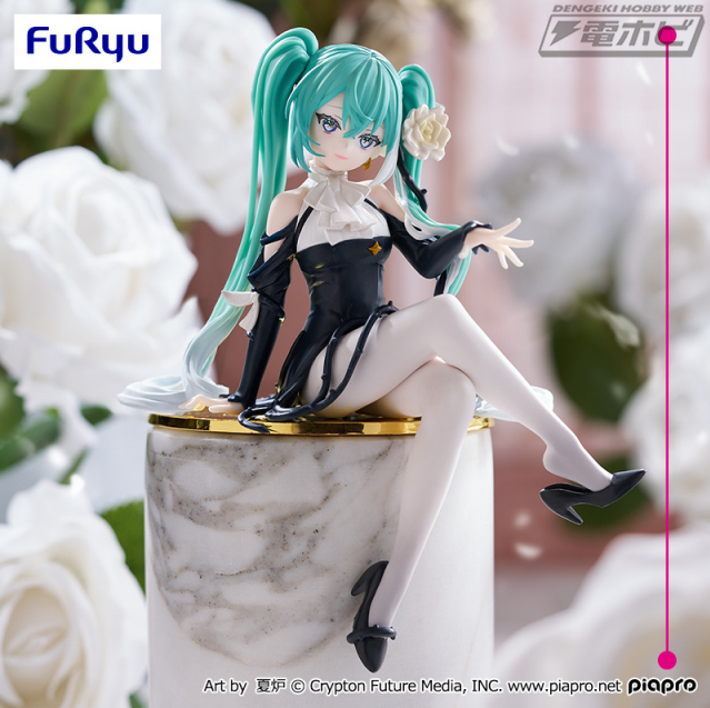 白薔薇の妖精をモチーフにした幻想的なデザインで「初音ミク」がぬーど