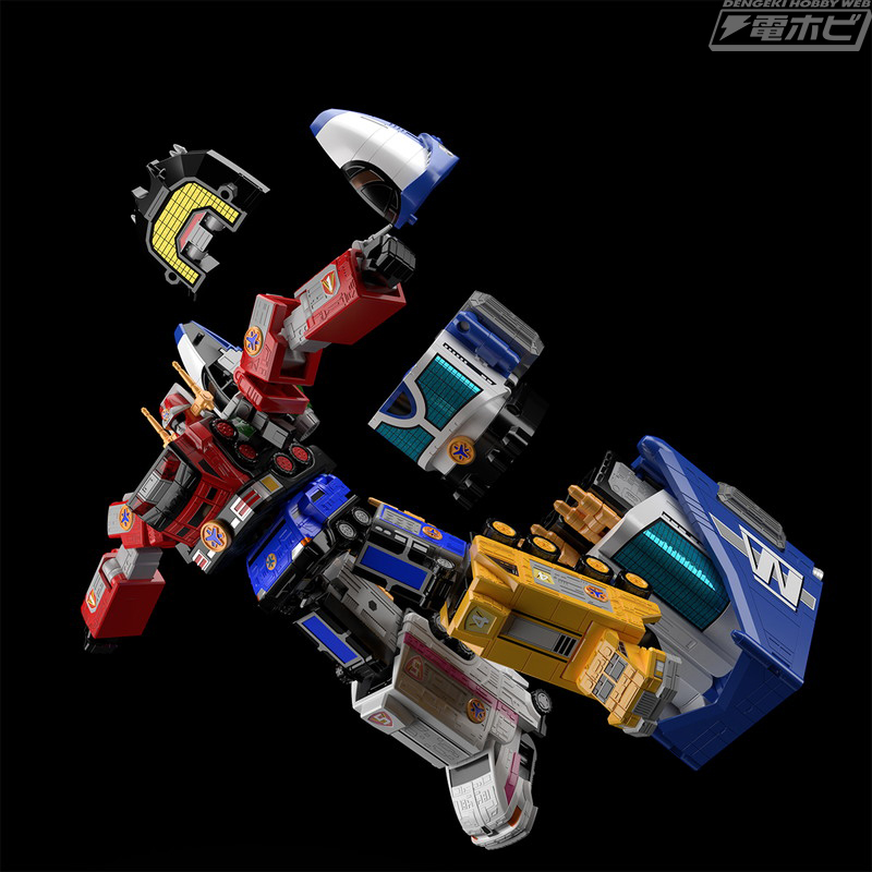 ゴーゴーファイブ』ビクトリーロボと合体するサポートメカ・ライナー