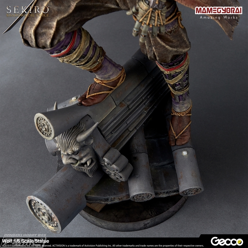 SEKIRO』の主人公「狼」が1/6スケールのスタチューになって見参