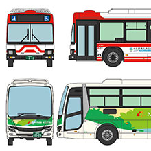 臨港バス×『すみっコぐらし』が可愛くコラボ！ラッピングバスが完成品