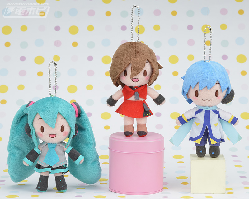 初音ミク」たち3人のキーチェーンマスコットがセガプライズに再登場