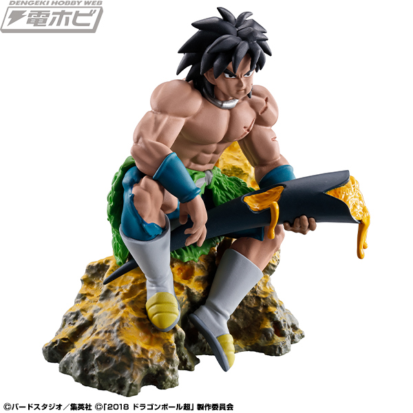 映画『ドラゴンボール超 ブロリー』の名シーンが卓上サイズのジオラマ