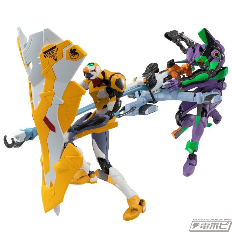 可動フィギュア「EVA-FRAME：ヱヴァンゲリヲン新劇場版01」がリフト