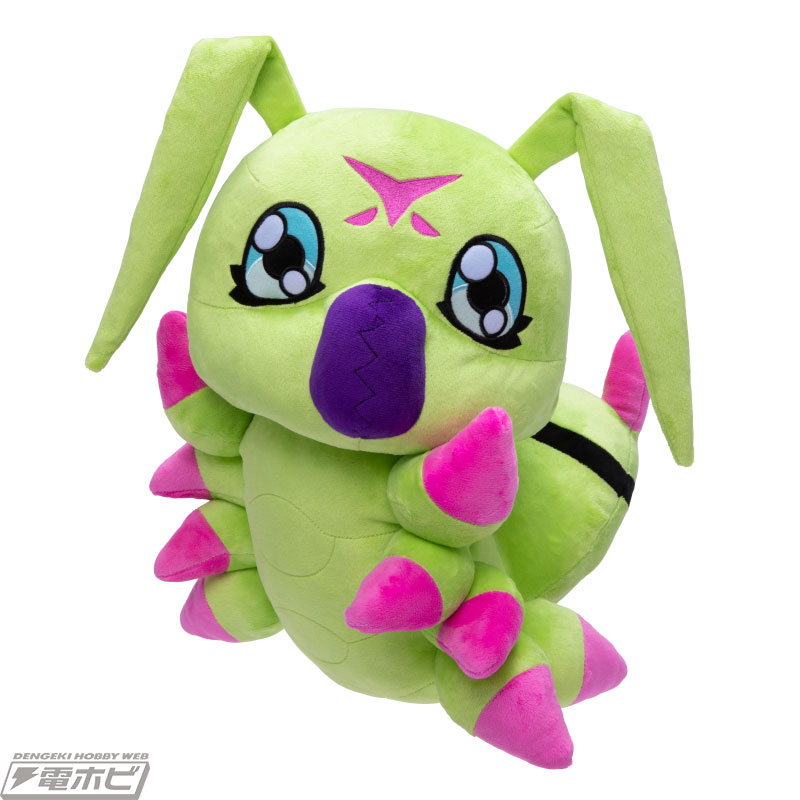 全国の賢ちゃん集まれ！『デジモン』ワームモンのほぼ実寸大モフモフ
