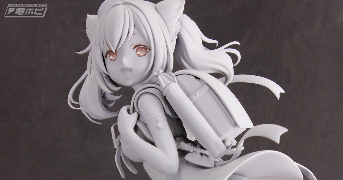 イタズラな風に舞うセーラーワンピースやランドセルも忠実に再現