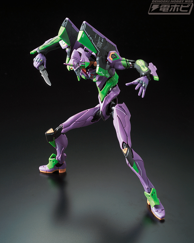 RGエヴァンゲリオン初号機がいよいよ出撃！人体的な動きを追求した脅威