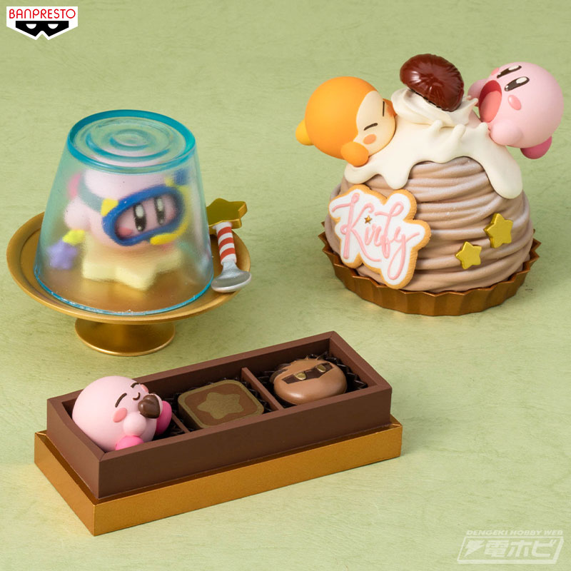 星のカービィ』のお菓子モチーフのプライズフィギュア第3弾！愛らしく