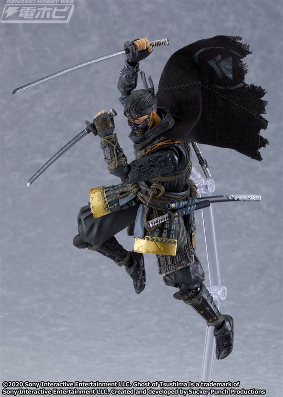 Ghost of Tsushima』より冥人・境井仁が可動フィギュア「figma