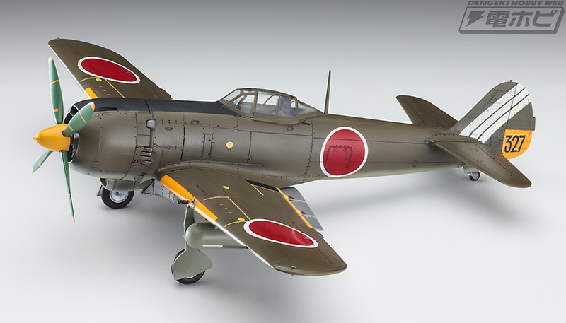 飛行第73戦隊に配備された「中島 キ84 四式戦闘機」がプラモデル化！1