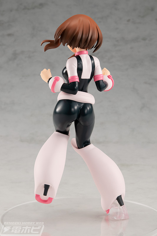 僕のヒーローアカデミア』ヒーローコスチューム姿の麗日お茶子と轟焦凍