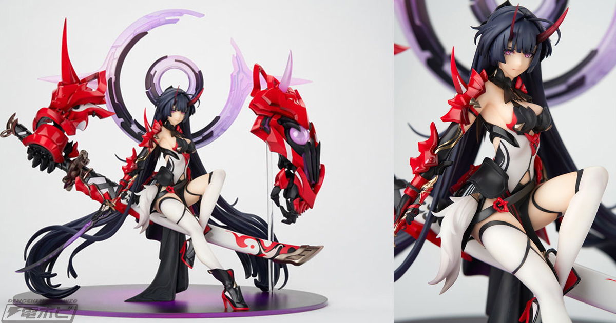 崩壊3rd』雷電芽衣が雷の律者の姿で1/8スケールフィギュア化！巨大な