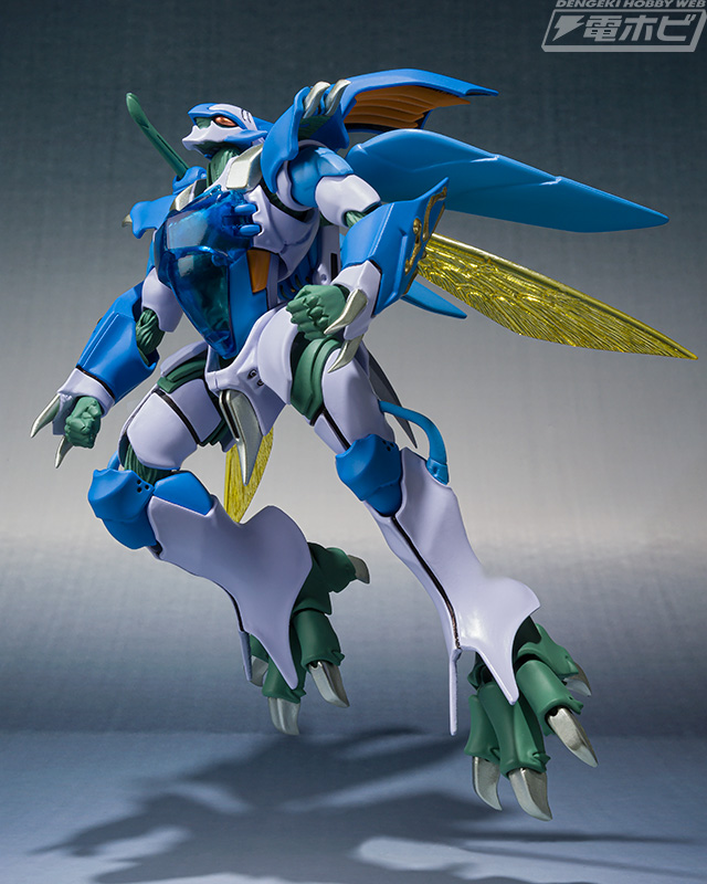 聖戦士ダンバイン』量産型のビルバインであるゼルバインがROBOT魂で