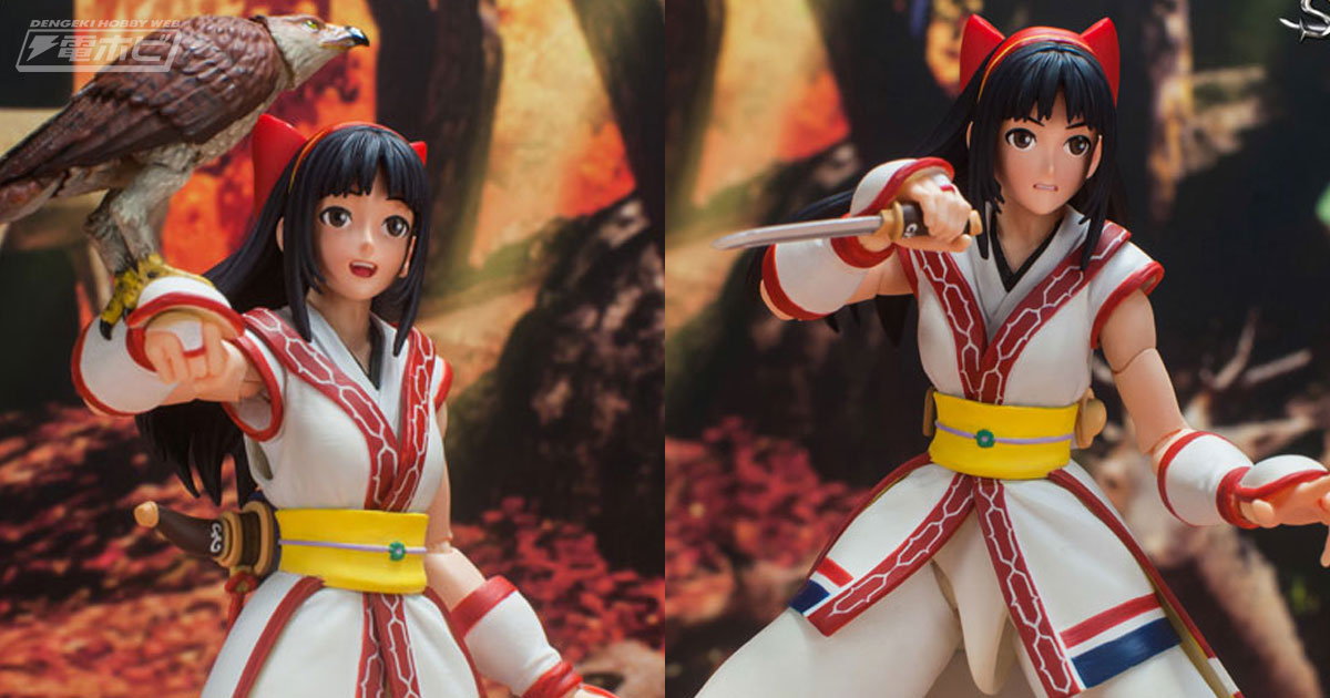 サムライスピリッツ』ナコルルの可動フィギュアがあみあみで仮予約受付