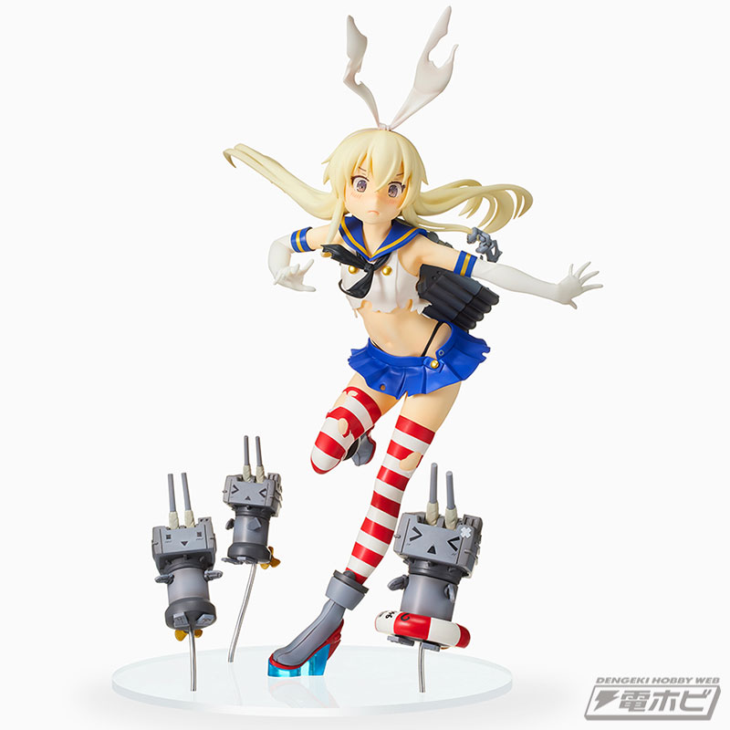 艦隊これくしょん ‐艦これ‐」セガ工廠より「島風改」の中破Ver.が登場