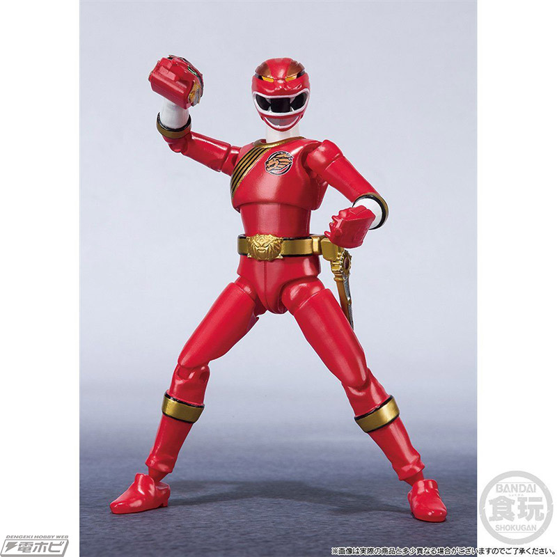 スーパー戦隊ヒーローのアクションフィギュアシリーズ「SHODO SUPER