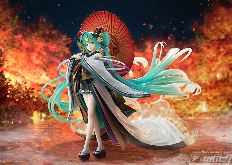 初音ミクがイベント「KYOTO NIPPON FESTIVAL 2019」キービジュアル衣装