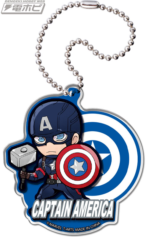 アベンジャーズ／エンドゲーム』のヒーローたちがアクリルキーホルダー