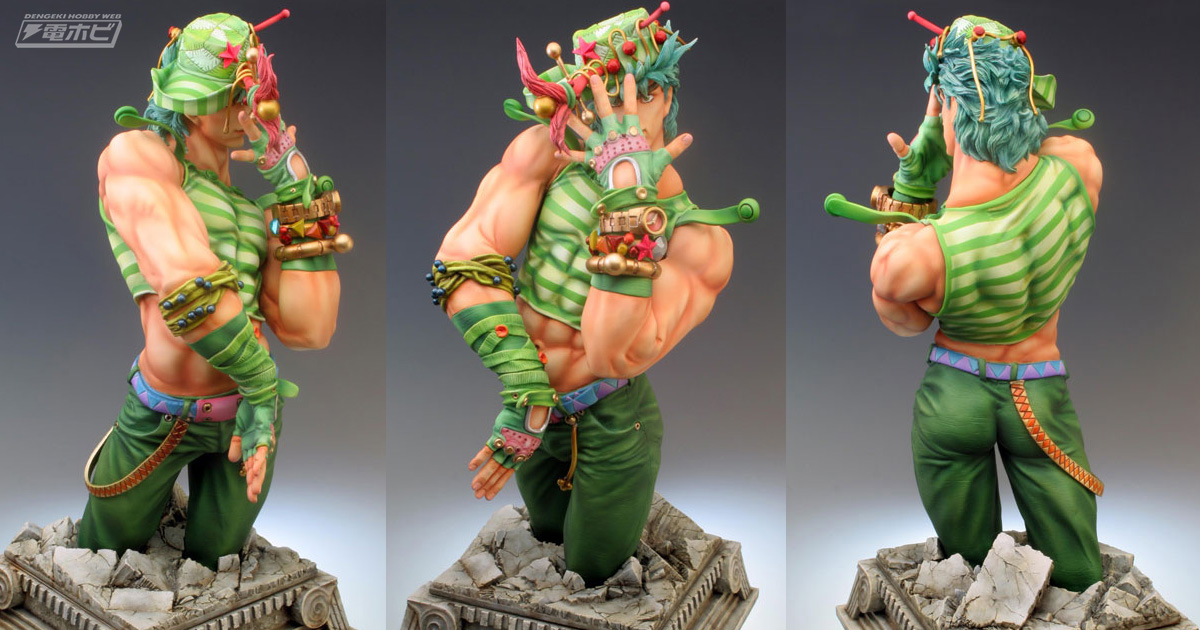 印象的なポーズを再現！『ジョジョの奇妙な冒険 第1部』超像Art