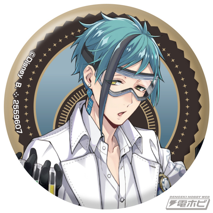 ディズニー ツイステッドワンダーランド』の缶バッジ第6弾！実験着の