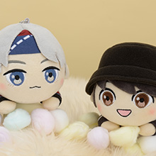 TinyTAN」のくっつきぬいぐるみと「＆ y♡u」仕様のモアプラス