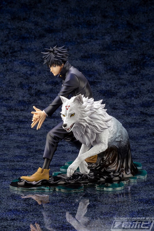 呪術廻戦』伏黒恵が十種影法術により式神を操るポージングでフィギュア