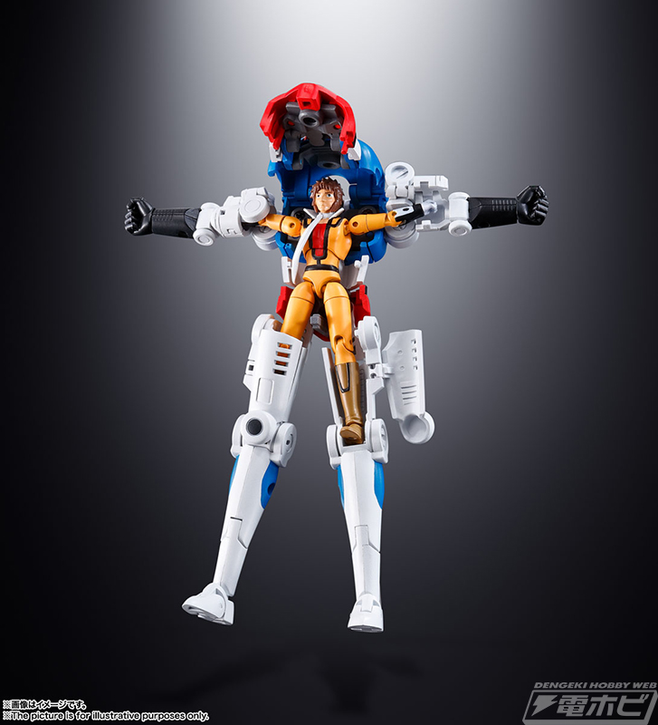 40年の時を経て分身合体ゴーディアン新生！洗練された合体＆可動