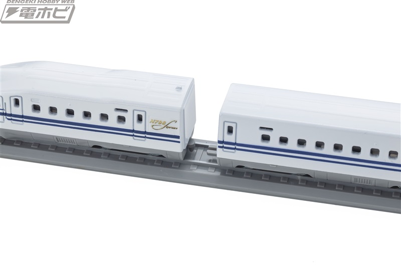 Nゲージサイズの東海道新幹線0系・N700Sが付いた「リビングトレイン