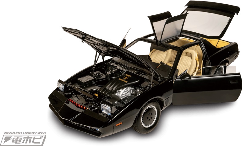 付属の腕時計型端末で操作可能！世界が熱狂した『ナイトライダー