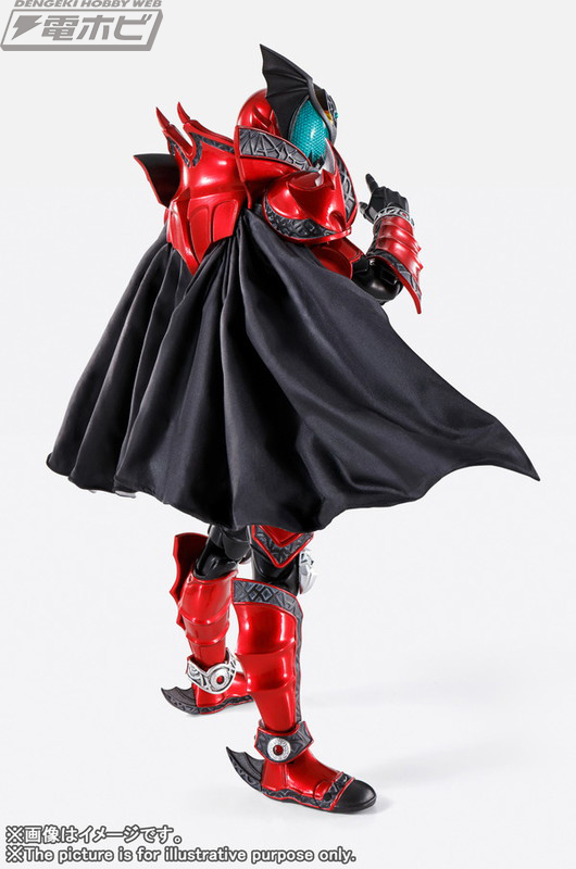 S.H.Figuarts（真骨彫製法） 仮面ライダーダークキバ」発売決定！彩色
