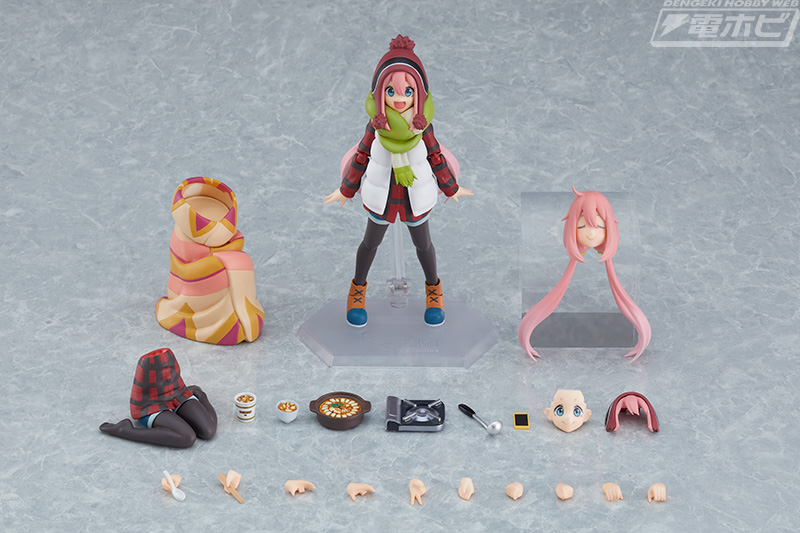 ゆるキャン△』各務原なでしこがfigmaシリーズからアクション