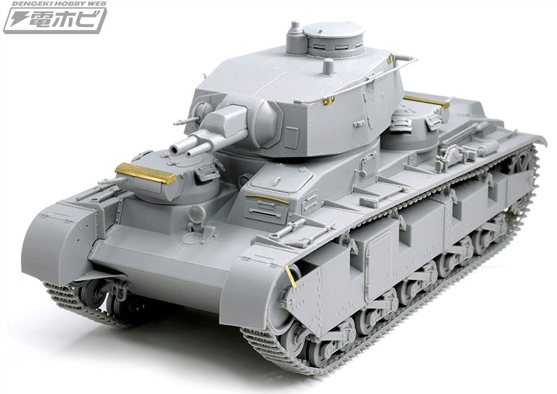 ドイツ軍「ノイバウファールツォイク多砲塔戦車」が1/35キット化