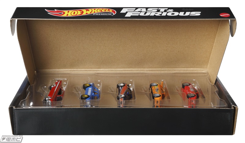 映画「ワイルド・スピード」シリーズに登場する車がホットウィール化