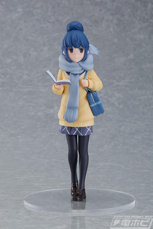 ゆるキャン△』登下校シーンをイメージした制服姿の志摩リンの