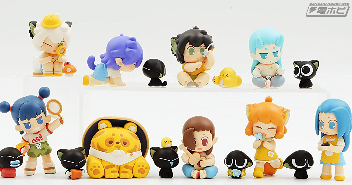 羅小黒戦記』キャンプを楽しむシャオヘイたちの可愛いトレーディング