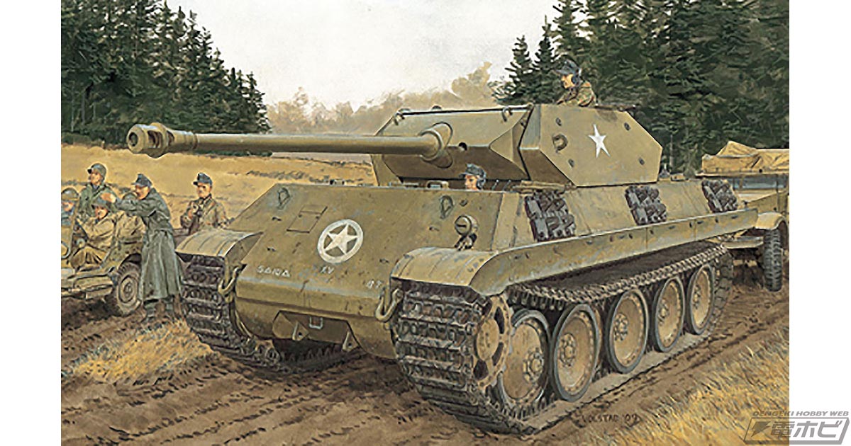 こんなのあり!?M10駆逐戦車に偽装したユニークなパンターM10偽装戦車を