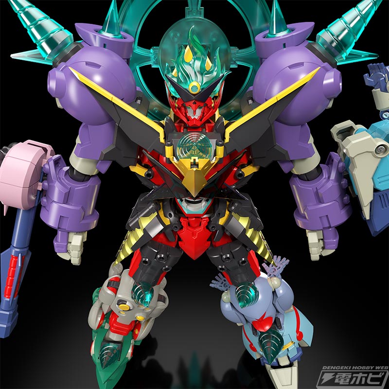 天元突破グレンラガン』玩具オリジナルの完成品合体トイ「THE合体 無限