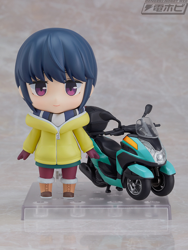 ゆるキャン△』志摩リンが三輪バイクとセットでねんどろいど化