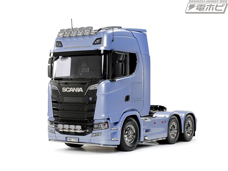 大型トラック「スカニア 770 S」が全長約53.2センチのビッグな電動RC