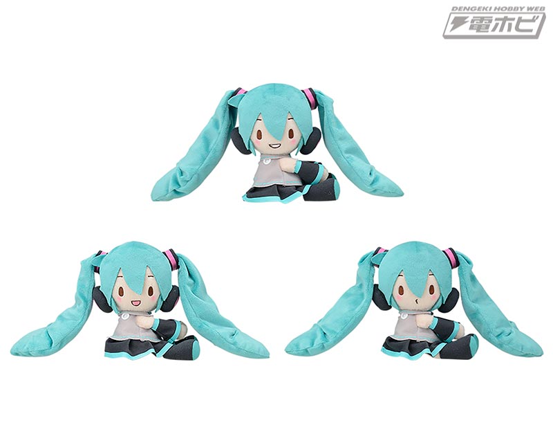 初音ミク」のくっつきぬいぐるみをセガプライズでゲット♪ティッシュ